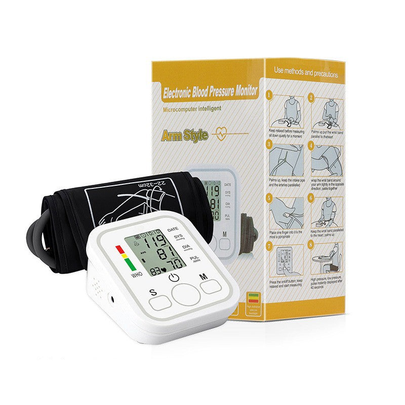 Portable Ultra Thin Digital Blood Pressure Monitor – Automatic BP Machine
