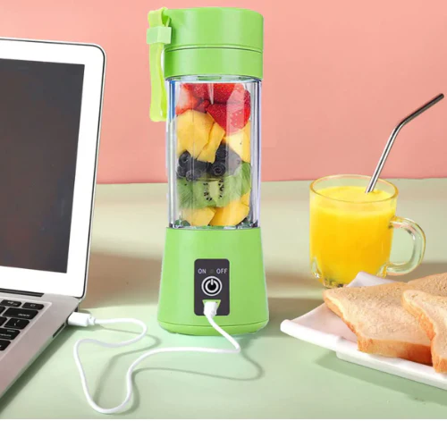 Rechargeable Portable Mini Juicer Blender – 6 Blades