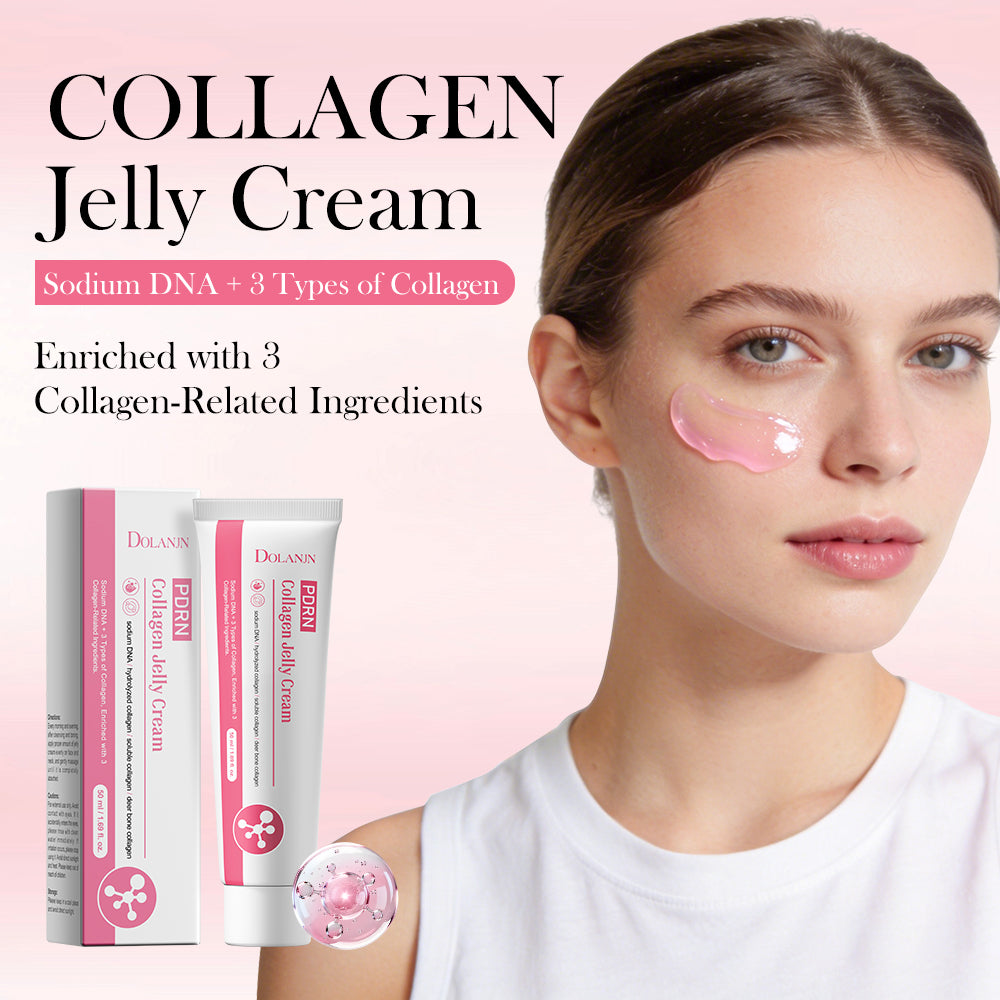 PDRN Peptide Collagen Jelly Cream – Hydrating &amp; Firming Face &amp; Body Cream