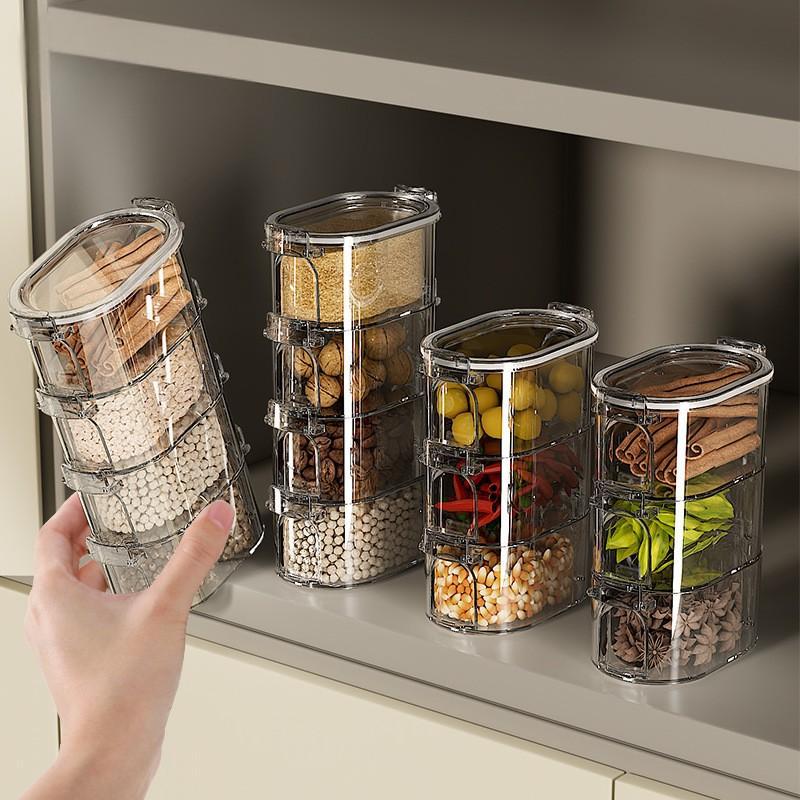 Spice Storage Box – Food Grade Kitchen Seasoning Container