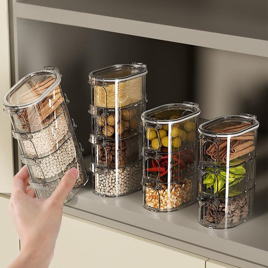 Spice Storage Box – Food Grade Kitchen Seasoning Container