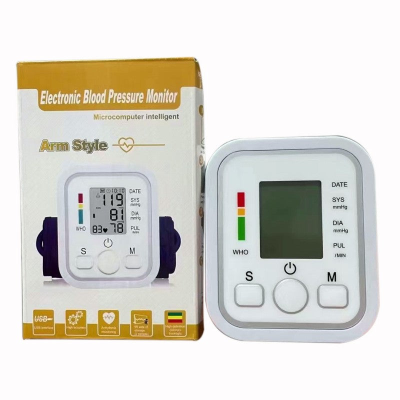 Portable Ultra Thin Digital Blood Pressure Monitor – Automatic BP Machine