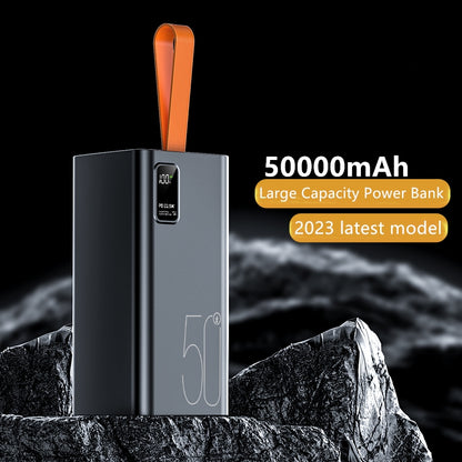 50000mAh Power Bank – 22.5W PD20W Super Fast Charging with Digital Display