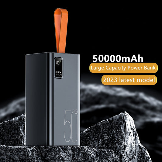 50000mAh Power Bank – 22.5W PD20W Super Fast Charging with Digital Display