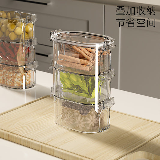 Spice Storage Box – Food Grade Kitchen Seasoning Container