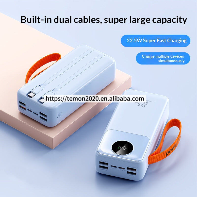 30000mAh Power Bank – 22.5W Fast Charging with Digital Display
